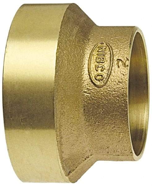 NIBCO - 4 x 3", Cast Copper Drain, Waste & Vent Pipe External Bushing - FTG x C - Eagle Tool & Supply