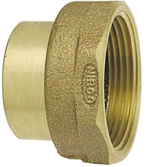 NIBCO - 3", Cast Copper Drain, Waste & Vent Pipe Adapter - Ftg x F - Eagle Tool & Supply