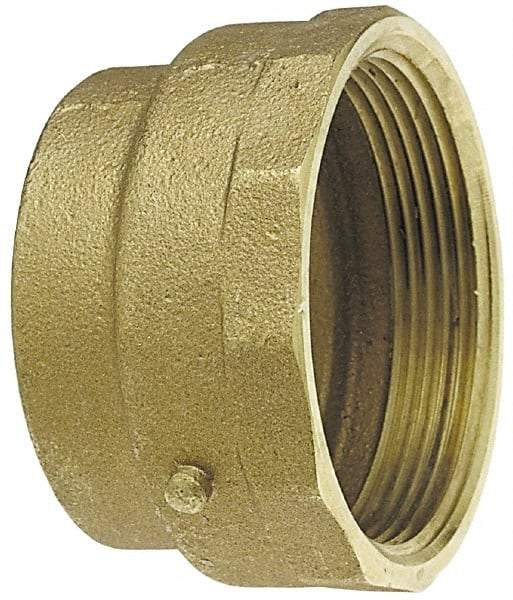 NIBCO - 3", Cast Copper Drain, Waste & Vent Pipe Adapter - C x F - Eagle Tool & Supply
