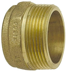 NIBCO - 4", Cast Copper Drain, Waste & Vent Pipe Adapter - C x M - Eagle Tool & Supply
