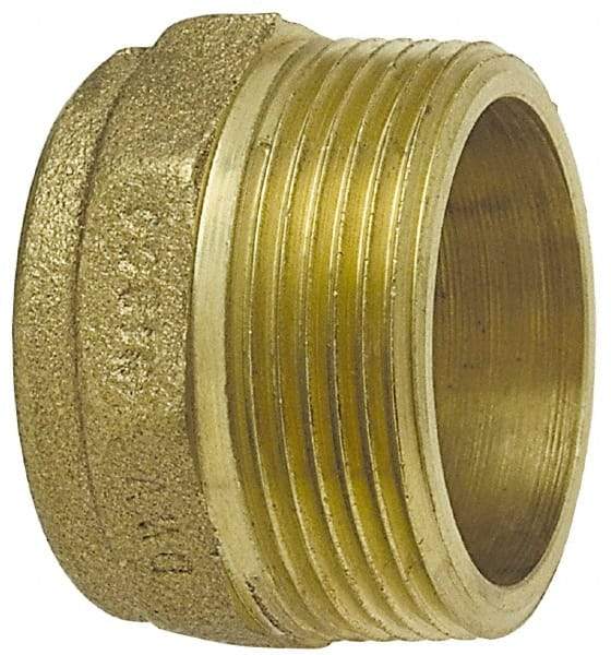 NIBCO - 1-1/2", Cast Copper Drain, Waste & Vent Pipe Hex Adapter - C x M - Eagle Tool & Supply