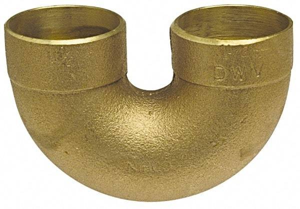 NIBCO - 1-1/4", Cast Copper Drain, Waste & Vent Pipe Return Bend - C x C - Eagle Tool & Supply