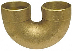NIBCO - 1-1/4", Cast Copper Drain, Waste & Vent Pipe Return Bend - C x C - Eagle Tool & Supply