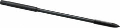 Kennametal - M4x0.70 Metric Coarse 2 Flute D4 Oxide Finish High Speed Steel Spiral Point Extension Tap - Plug Chamfer, 4" OAL, 6H Class of Fit - Eagle Tool & Supply