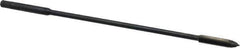 Kennametal - #10-32 UNF 2 Flute H3 Oxide Finish High Speed Steel Spiral Point Extension Tap - Plug Chamfer, 6" OAL, 2B/3B Class of Fit - Eagle Tool & Supply