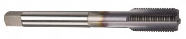 OSG - M8x1.25 Metric Coarse D5 4-Flute TiCN Finish Powdered Metal Straight Flute Machine Tap - Eagle Tool & Supply