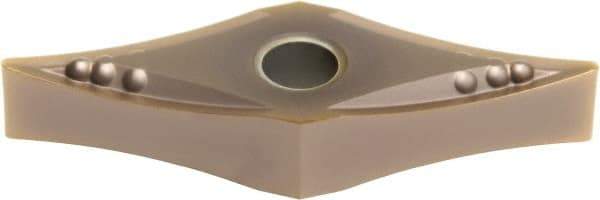 Sumitomo - VNMG332 EUP Grade AC520U Carbide Turning Insert - TiAlN/AlCrN Finish, 35° Diamond, 3/8" Inscr Circle, 3/16" Thick, 1/32" Corner Radius - Eagle Tool & Supply