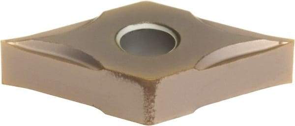 Sumitomo - DNGG430 ESU Grade AC520U Carbide Turning Insert - TiAlN/AlCrN Finish, 55° Diamond, 1/2" Inscr Circle, 3/16" Thick, 0.0039" Corner Radius - Eagle Tool & Supply