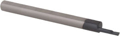 Scientific Cutting Tools - 0.05" Min Bore Diam, 0.2" Max Bore Depth, 1/8 Shank Diam, Boring Bar - Eagle Tool & Supply
