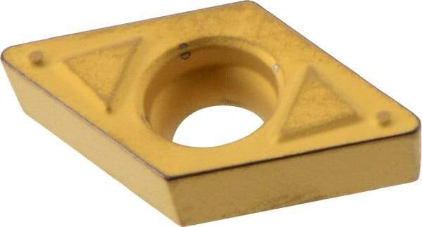Sumitomo - DCMT21.51 ENK Grade AC820P Carbide Turning Insert - Al2O3 Finish, 55° Diamond, 1/4" Inscr Circle, 3/32" Thick, 1/64" Corner Radius - Eagle Tool & Supply
