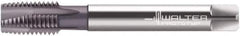 Walter-Prototyp - 7/16-14 UNC, 4 Flute, TiCN Finish, Powdered Metal Spiral Point Tap - Plug Chamfer, Right Hand Thread, 3-5/32" OAL, 22mm Thread Length, 8.2mm Shank Diam, 3B Class of Fit, Series A2225766 - Exact Industrial Supply