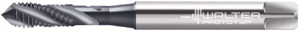 Value Collection - 5/16-24 UNF 3 Flute 3B Bottoming Spiral Flute Tap - Cobalt, Oxide Finish, 2-23/32" OAL, Right Hand Flute, Right Hand Thread, Series A235033 - Eagle Tool & Supply