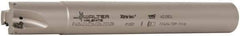 Walter - 20mm Cut Diam, 8mm Max Depth of Cut, 20mm Shank Diam, 1.535" OAL, Indexable Square Shoulder End Mill - AD.T 0803.. Inserts, Weldon Shank, 90° Lead Angle - Eagle Tool & Supply