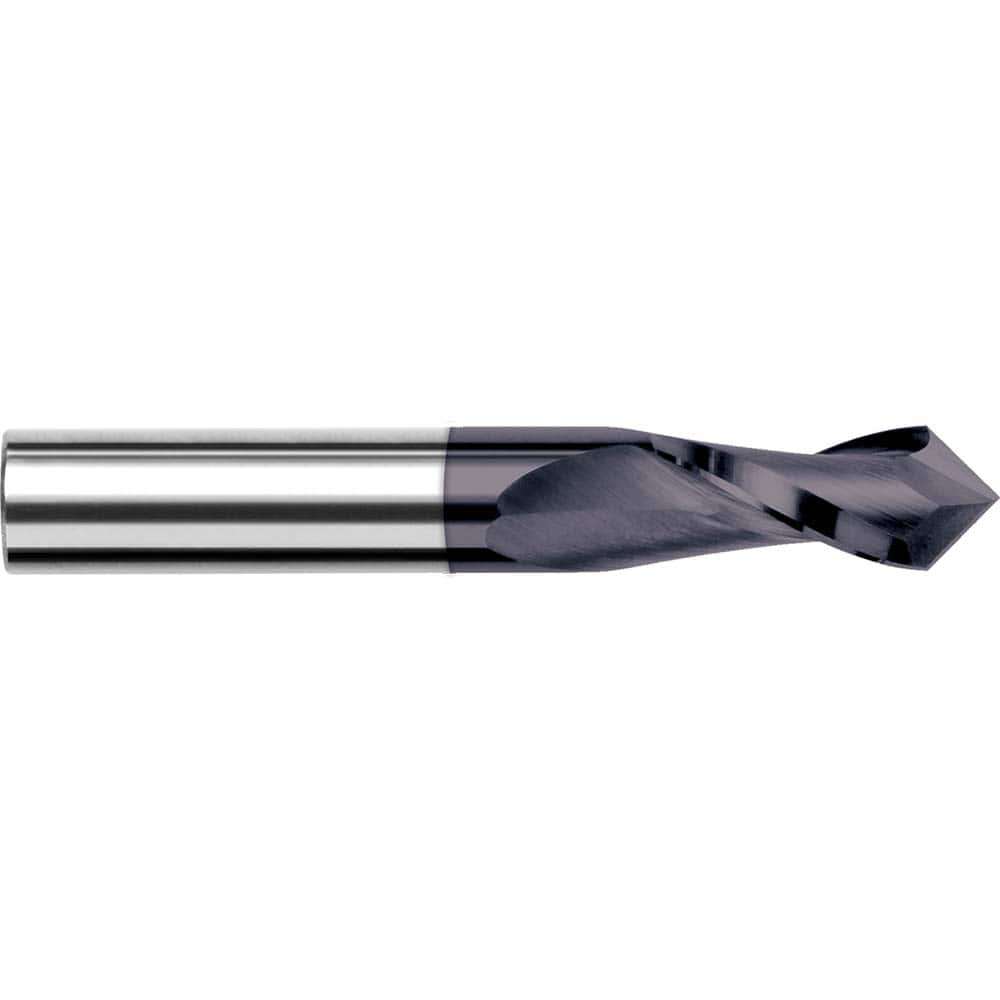 Harvey Tool - Drill Mills; Material: Solid Carbide ; Mill Diameter (Inch): 1/32 ; Mill Diameter (Decimal Inch): 0.0312 ; Shank Diameter (Inch): 1/8 ; Shank Diameter (Decimal Inch): 0.1250 ; Length of Cut (Inch): 3/32 - Exact Industrial Supply