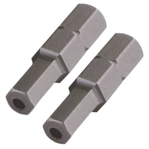 Security Hex Insert Bit 2.5 × 25mm (2 Bit Pack) - Eagle Tool & Supply