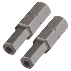 Security Hex Insert Bit 7/32″ × 25mm (2 Bit Pack) - Eagle Tool & Supply