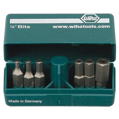Security Hex Metric PokitPak Bit 6 Piece Set 2.5, 3.0, 4.0, 5.0, 6.0, 8.0mm - Eagle Tool & Supply