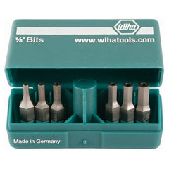 Security Hex Bit PokitPak Inch Set Includes: 3/32, 7/64, 1/8, 9/64, 5/32, 3/16 - Eagle Tool & Supply