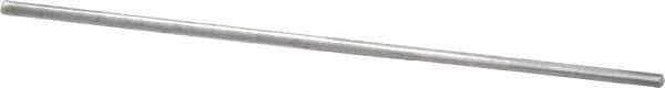 Made in USA - 0.0335" High Speed Steel 3 Flute Chucking Reamer - Straight Flute, 0.033" Straight Shank, 1/2" Flute Length, 1-3/8" OAL - Eagle Tool & Supply