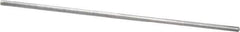 Made in USA - 0.0335" High Speed Steel 3 Flute Chucking Reamer - Straight Flute, 0.033" Straight Shank, 1/2" Flute Length, 1-3/8" OAL - Eagle Tool & Supply