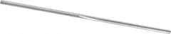 Made in USA - 0.0355" High Speed Steel 3 Flute Chucking Reamer - Straight Flute, 0.035" Straight Shank, 1/2" Flute Length, 1-1/2" OAL - Eagle Tool & Supply