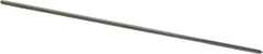 Made in USA - 0.047" High Speed Steel 4 Flute Chucking Reamer - Straight Flute, 0.0455" Straight Shank, 1/2" Flute Length, 2-1/2" OAL - Eagle Tool & Supply