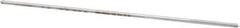 Made in USA - 0.05" High Speed Steel 4 Flute Chucking Reamer - Straight Flute, 0.0455" Straight Shank, 1/2" Flute Length, 2-1/2" OAL - Eagle Tool & Supply