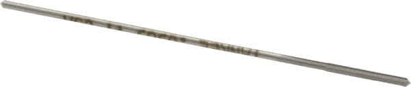 Made in USA - 0.0565" High Speed Steel 4 Flute Chucking Reamer - Straight Flute, 0.051" Straight Shank, 1/2" Flute Length, 2-1/2" OAL - Eagle Tool & Supply