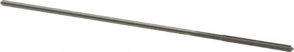 Made in USA - 0.0575" High Speed Steel 4 Flute Chucking Reamer - Straight Flute, 0.051" Straight Shank, 1/2" Flute Length, 2-1/2" OAL - Eagle Tool & Supply