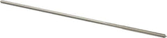 Made in USA - 0.0655" High Speed Steel 4 Flute Chucking Reamer - Straight Flute, 0.0585" Straight Shank, 1/2" Flute Length, 2-1/2" OAL - Eagle Tool & Supply