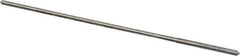 Made in USA - 0.0665" High Speed Steel 4 Flute Chucking Reamer - Straight Flute, 0.0585" Straight Shank, 1/2" Flute Length, 3" OAL - Eagle Tool & Supply