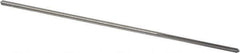 Made in USA - 0.0675" High Speed Steel 4 Flute Chucking Reamer - Straight Flute, 0.066" Straight Shank, 3/4" Flute Length, 3" OAL - Eagle Tool & Supply