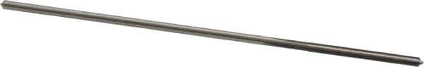 Made in USA - 0.0695" High Speed Steel 4 Flute Chucking Reamer - Straight Flute, 0.066" Straight Shank, 3/4" Flute Length, 3" OAL - Eagle Tool & Supply