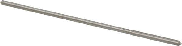 Made in USA - 0.0875" High Speed Steel 4 Flute Chucking Reamer - Straight Flute, 0.081" Straight Shank, 3/4" Flute Length, 3" OAL - Eagle Tool & Supply