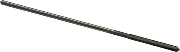 Made in USA - 0.0885" High Speed Steel 4 Flute Chucking Reamer - Straight Flute, 0.081" Straight Shank, 3/4" Flute Length, 3" OAL - Eagle Tool & Supply