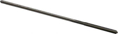Made in USA - 0.0885" High Speed Steel 4 Flute Chucking Reamer - Straight Flute, 0.081" Straight Shank, 3/4" Flute Length, 3" OAL - Eagle Tool & Supply