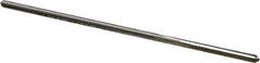 Made in USA - 0.1055" High Speed Steel 4 Flute Chucking Reamer - Straight Flute, 0.095" Straight Shank, 7/8" Flute Length, 3-1/2" OAL - Eagle Tool & Supply