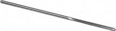 Made in USA - 0.1095" High Speed Steel 4 Flute Chucking Reamer - Eagle Tool & Supply