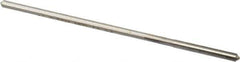 Made in USA - 0.1165" High Speed Steel 4 Flute Chucking Reamer - Straight Flute, 0.112" Straight Shank, 7/8" Flute Length, 3-1/2" OAL - Eagle Tool & Supply