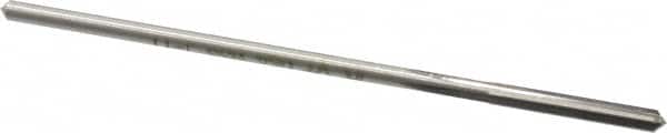 Made in USA - 0.1195" High Speed Steel 4 Flute Chucking Reamer - Eagle Tool & Supply