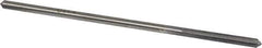 Made in USA - 0.121" High Speed Steel 4 Flute Chucking Reamer - Straight Flute, 0.112" Straight Shank, 7/8" Flute Length, 3-1/2" OAL - Eagle Tool & Supply