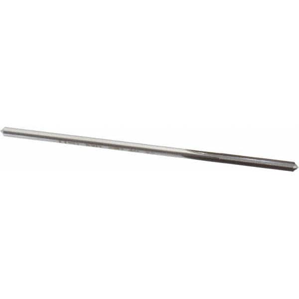 Made in USA - 0.1225" High Speed Steel 4 Flute Chucking Reamer - Eagle Tool & Supply