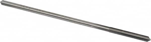Made in USA - 0.1275" High Speed Steel 4 Flute Chucking Reamer - Eagle Tool & Supply