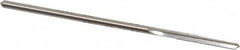 Made in USA - 0.128" High Speed Steel 4 Flute Chucking Reamer - Eagle Tool & Supply