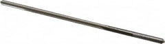 Made in USA - 0.1305" High Speed Steel 4 Flute Chucking Reamer - Eagle Tool & Supply