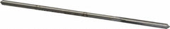 Made in USA - 0.132" High Speed Steel 4 Flute Chucking Reamer - Straight Flute, 0.119" Straight Shank, 7/8" Flute Length, 3-1/2" OAL - Eagle Tool & Supply