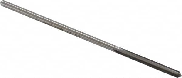 Made in USA - 0.1325" High Speed Steel 4 Flute Chucking Reamer - Eagle Tool & Supply
