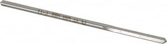 Made in USA - 0.137" High Speed Steel 4 Flute Chucking Reamer - Eagle Tool & Supply