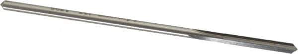 Made in USA - 0.1395" High Speed Steel 4 Flute Chucking Reamer - Straight Flute, 0.135" Straight Shank, 1" Flute Length, 4" OAL - Eagle Tool & Supply