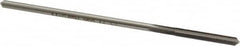 Made in USA - 0.1435" High Speed Steel 4 Flute Chucking Reamer - Eagle Tool & Supply